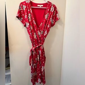 Loft wrap dress